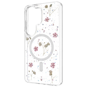 Zadní kryt FIXED MagBloom s podporou MagSafe pro Samsung Galaxy S26 Ultra, Blush Plum