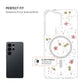 Zadní kryt FIXED MagBloom s podporou MagSafe pro Samsung Galaxy S26 Ultra, Blush Plum