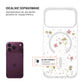 Tylne etui FIXED MagBloom z obsługą MagSafe do Apple iPhone 18 Pro Max/17 Pro Max, Blush Plum