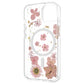 Zadní kryt FIXED MagBloom s podporou MagSafe pro Apple iPhone 13, Pink Blossom