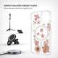 Tylne etui FIXED MagBloom z obsługą MagSafe do Apple iPhone 13, Pink Blossom
