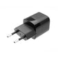 FIXED Mini USB-C Travel Charger 20W + USB-C/USB-C Cable, schwarz