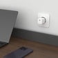 FIXED Mini-Reise-Ladegerät 20W + USB-C/USB-C Kabel, weiß