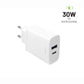 FIXED USB/UCB-C Netzladegerät 30W, weiß