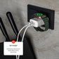FIXED Power Socket Travel Charger, 33W, white