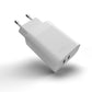 Síťová nabíječka FIXED s 2x USB-C výstupem, podpora PD, 35W, bílá