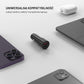 Ładowarka samochodowa FIXED z wyjściem USB-C i USB-A, obsługa PD 3.0, 63W, czarna