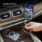 Festes Kfz-Ladegerät mit USB-C-und USB-A-Ausgang, PD 3.0-Unterstützung, 63 W, schwarz