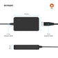 Adapter ładujący GaN FIXED do laptopów z obsługą USB-C, PD 3.0, 100W, czarny