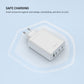 FIXED GaN 3xUSB-C/USB Reiseladegerät 120W, weiß