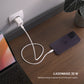 Ładowarka sieciowa FIXED Mini GaN z wyjściem USB-C i USB oraz obsługą PD, 30W, biała