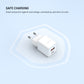 Síťová GaN nabíječka FIXED Mini s USB-C a USB výstupem a podporou PD, 30W, bílá