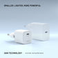 FIXED Mini GaN Charger 30W + USB-C/USB-C Cable, white