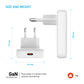FIXED Slim USB-C Travel Charger, GaN, PD support, 30W, white