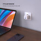 FIXED Mini 2x USB-C and USB GaN Charger 65W, white