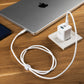 FIXED Mini 2x USB-C and USB GaN Charger 65W, white