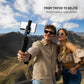 Flexible FIXED Creator Tripod with 1/4" phone mount, black