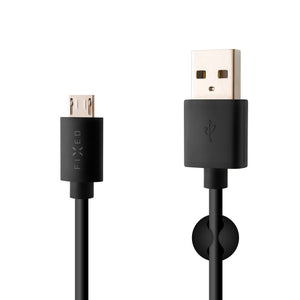 FIXED Cable USB/micro USB, black