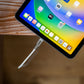 Krátky nabíjací a dátový opletený kábel FIXED s konektormi USB-C/USB-C a podporou PD, 0.5 m, USB 2.0, 100W, biely