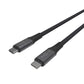 FIXED Braided Cable USB-C/USB-C, 1,2m, USB4 gen2 20Gbps, 4K 60Hz, 240W, gray