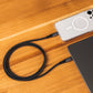 FIXED Braided Cable USB-C/USB-C, 1,2m, USB4 gen2 20Gbps, 4K 60Hz, 240W, gray