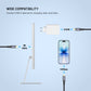 Geflochtenes, festes Medienkabel mit USB-C/USB-C-Anschlüssen, PD 3.1, 2 m, USB 4.0 Gen 3 (40 Gbit/s, 8K/60 Hz, 240 W), schwarz