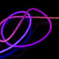 FIXED Glowing Charging Cable USB-C/USB-C 1,2m, PD support, 60W, rainbow