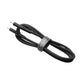 FIXED Liquid Silicone Cable USB-C/Lightning, 1,2m, black