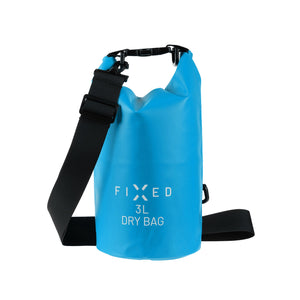Voděodolný vak FIXED Dry Bag 3L, modrá
