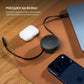 Kabel zwijany FIXED ze złączami USB-C/USB-C, 1 m, PD 100 W, 480 Mb/s, szary
