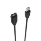 FIXED USB-C Charging Cable for Garmin Fenix 5/6/7/7X/8, Epix, Venu 2/3/3S, Vívoactive 3/4/5, black