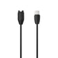 FIXED USB-C Ladekabel für Garmin Fenix 5/6/7/7X, Epix, Venu 2/3, Vívoactive 3/4/5, schwarz