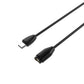 FIXED USB-C Charging Cable for Garmin Fenix 5/6/7/7X/8, Epix, Venu 2/3/3S, Vívoactive 3/4/5, black