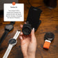 Adapter ładowania USB-C FIXED pro smartwatch Garmin Fenix 5/6/7/7X/8, Epix, Venu 2/3/3S, Vívoactive 3/4/5, czarny