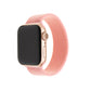 Elastický nylonový řemínek FIXED Nylon Strap pro Apple Watch 38/40/41mm, velikost XL, růžový