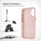 FIXED MagFlow für Apple iPhone 17, rosa