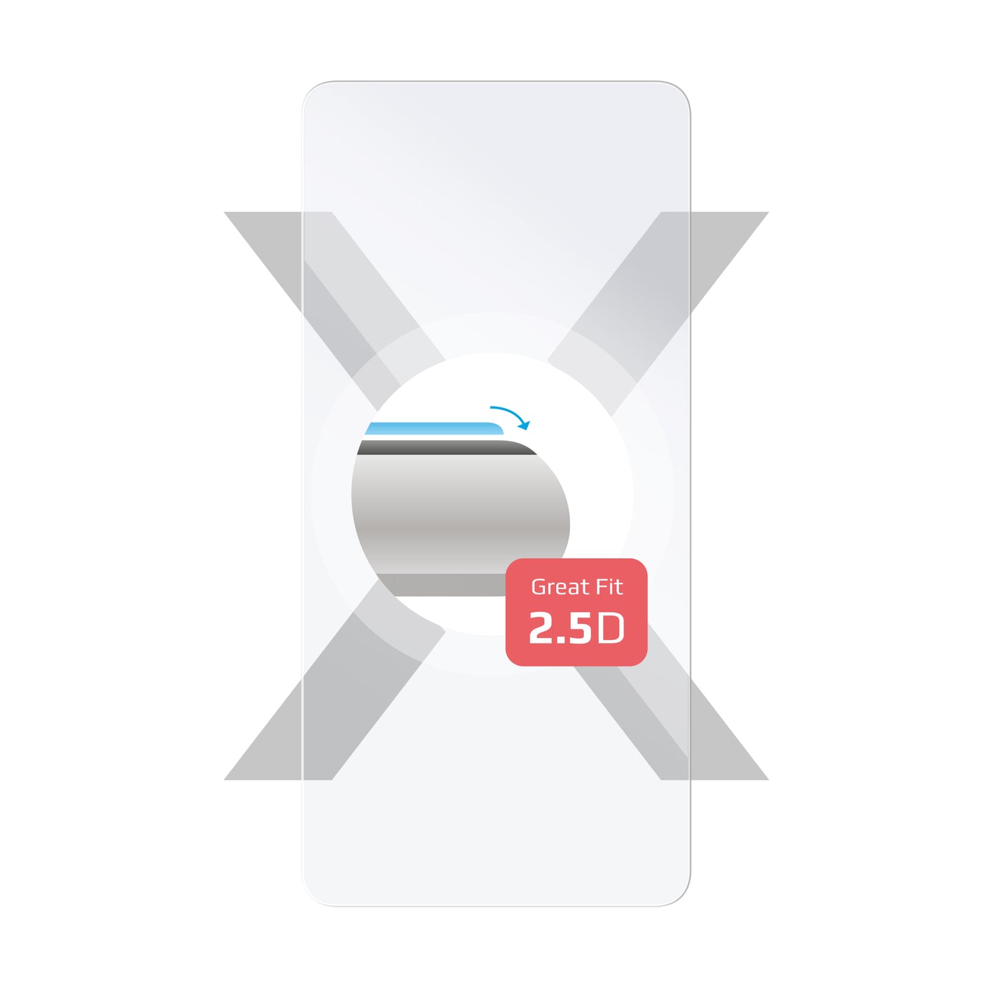Ochranné tvrdené sklo FIXED pre Samsung Galaxy A35 5G, číre