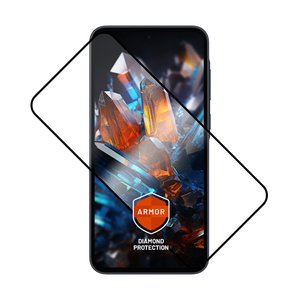 Prémiové ochranné tvrzené sklo FIXED Armor s aplikátorem pro Samsung Galaxy A35 5G, černé