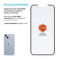 FIXED Armor Ultra wytrzymałe szkło hartowane z aplikatorem przeciwpyłowym i warstwą AR dla Apple iPhone 17e/16e/14/13/13 Pro, czarne