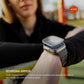 Premium ochronne szkło hartowane FIXED Armor ze stalową ramką do Apple Watch Ultra 49 mm, tytanowe