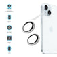 FIXED Kameraglas für Apple iPhone 16/16 Plus, silber