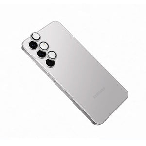 Ochranné sklá šošoviek fotoaparátov FIXED Camera Glass pre Samsung Galaxy A16 4G/5G, strieborné
