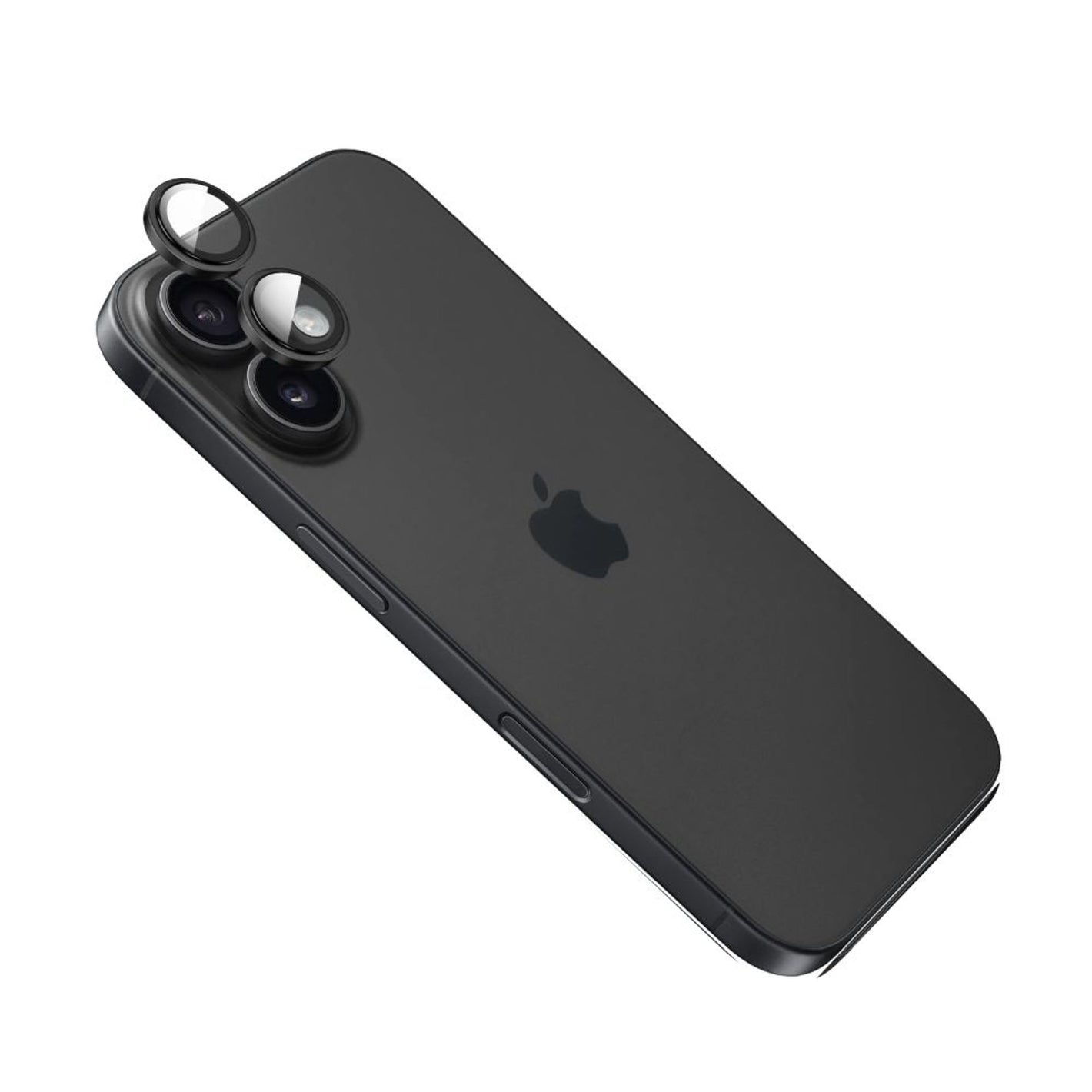 Ochranná skla čoček fotoaparátů FIXED Armor Camera Glass pro Apple iPhone 17, černá - FIXED