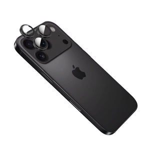 Ochranná skla čoček fotoaparátů FIXED Armor Camera Glass pro Apple iPhone 17 Pro/Pro Max, černá - FIXED