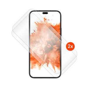Gehärtetes Glas, fest montiert, für Honor 600 Lite, 2 Stück, klar