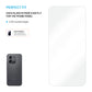 Gehärtetes Glas, fest montiert, für Honor 600 Lite, 2 Stück, klar