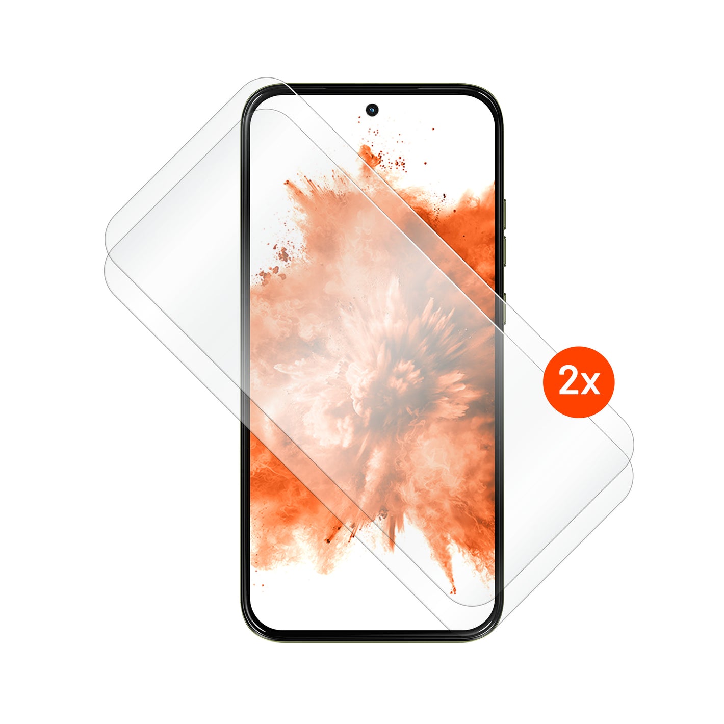 Tvrdené sklo FIXED pre Motorola Moto G67 5G, 2ks, číre