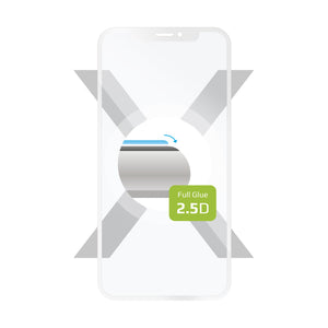 FIXED Full-Cover 2,5D Schutzglas für Apple iPhone 7 Plus/8 Plus, weiß