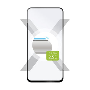 FIXED Full-Cover 2,5D Schutzglas für Motorola Moto G14, schwarz