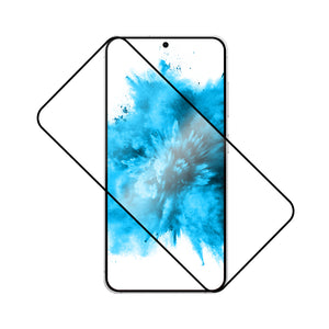 FIXED Full-Cover 2,5D Schutzglas für Samsung Galaxy S24+/S25+, schwarz